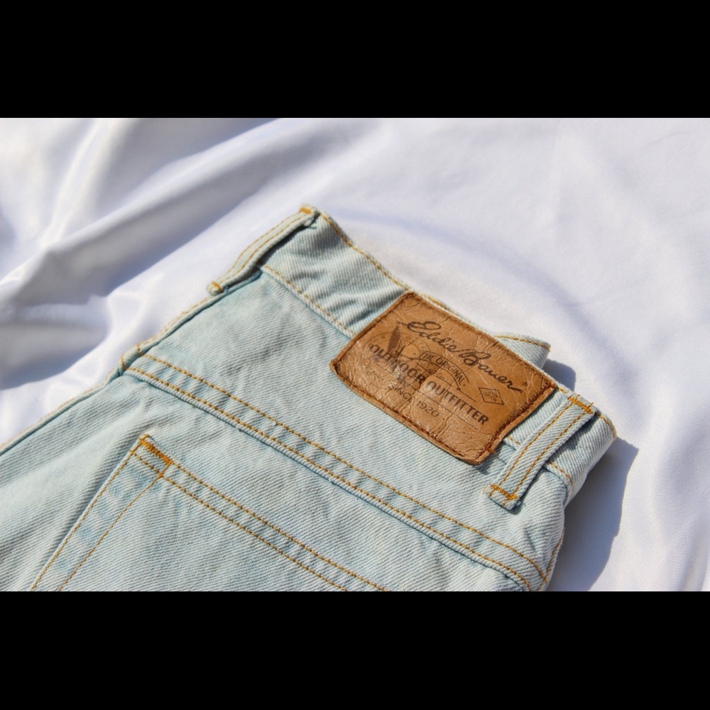 Vintage Eddie Bauer Jeans W 24 - Picture 3 of 6